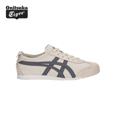 Onitsuka Tiger鬼塚虎官方MEXICO 66™男女休闲轻便燕麦色小白鞋