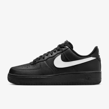 NIKE/耐克Air Force 1黑白复古空军一号男休闲低帮板鞋FZ0627010