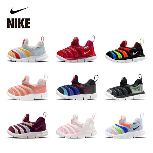 NIKE耐克2026春夏新款毛毛虫休闲儿童一脚蹬童鞋主图