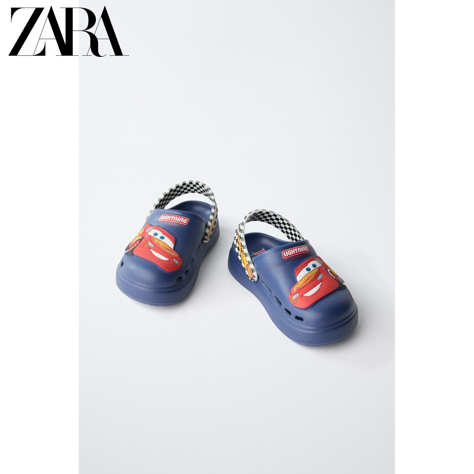 ZARA2026夏季新品 童鞋幼童 ©汽车总动员压胶木底鞋 7700830 400主图