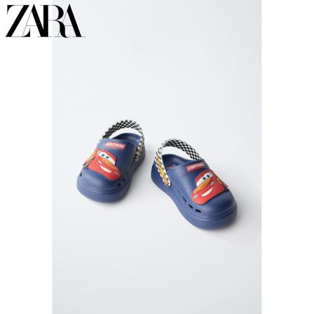 ZARA2026夏季新品 童鞋幼童 ©汽车总动员压胶木底鞋 7700830 400
