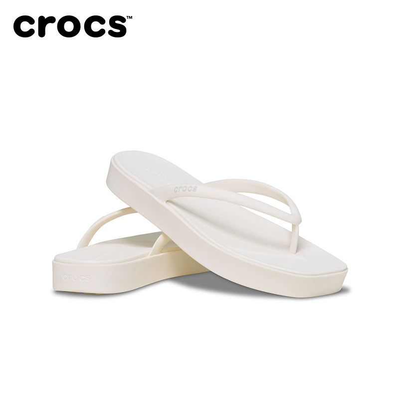 Crocs卡骆驰迈阿密厚底人字拖夹脚凉鞋拖鞋女鞋214161主图