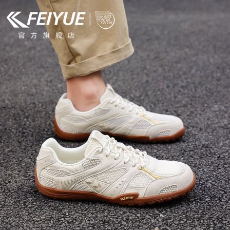 feiyue/飞跃网面小白鞋2026夏季新款透气网鞋户外德训薄款运动鞋