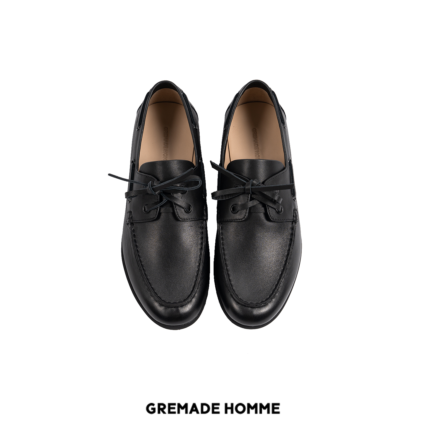 GREMADE 超轻软vibram底ROW风牛皮乐福船鞋主图