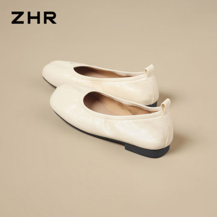 ZHR则则软底浅口单鞋百搭妈妈鞋