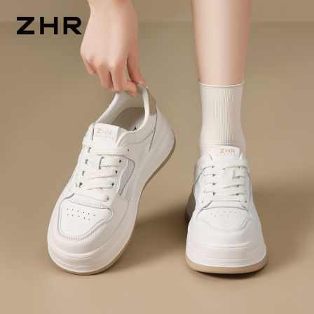 ZHR时尚百搭厚底休闲鞋小白鞋