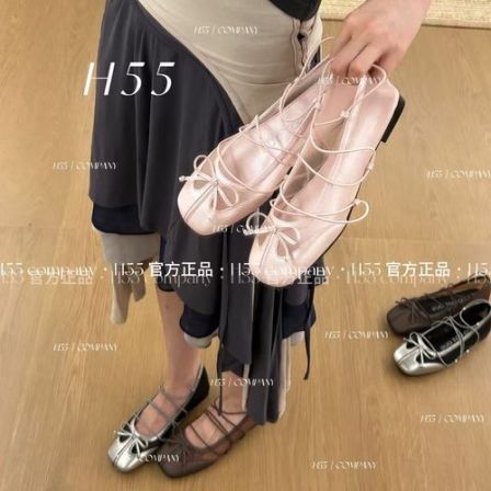 造梦精灵-网纱系列弹力带玛丽珍鞋2cm10-3574【N】