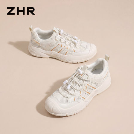 ZHR则则厚底老爹鞋女2026新款夏季外穿徒步登山鞋轻便户外休闲鞋