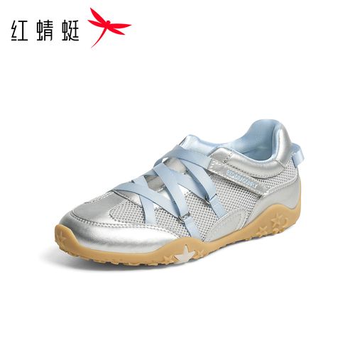 红蜻蜓baby同款芭蕾鞋玛丽珍2026夏时尚百搭休闲鞋透气轻便运动鞋主图