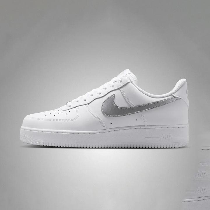 【滔搏官方】NIKE耐克男新款银色AIR FORCE 1 '07休闲鞋FJ4146-134主图