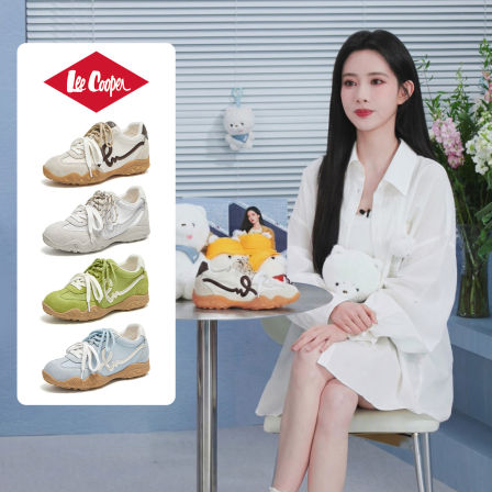 【李佳琦618时尚节预售付尾款】[孟子义同款]LeeCooper德训鞋女款