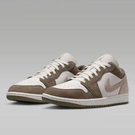 NIKE/耐克官方正品 AJ1男子摩卡棕运动休闲鞋 553558-046 