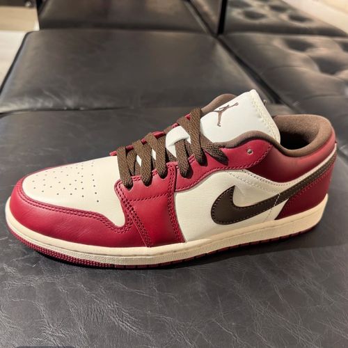 NIKE/耐克夏季新款AJ1男款芝加哥红休闲鞋低帮板鞋IX5004-121主图