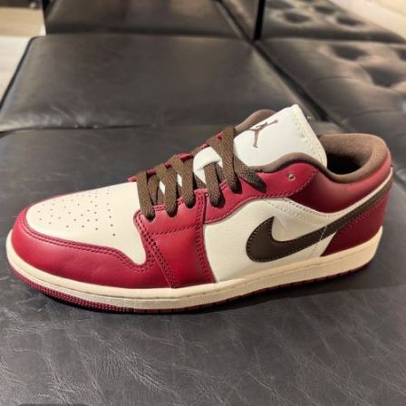 NIKE/耐克夏季新款AJ1男款芝加哥红休闲鞋低帮板鞋IX5004-121