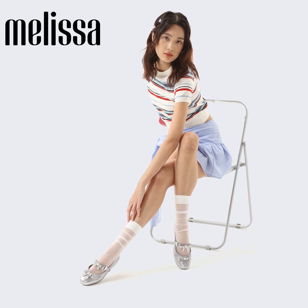 Melissa/梅丽莎女士蝴蝶结芭蕾鞋春夏浅口平底时尚单鞋35971主图