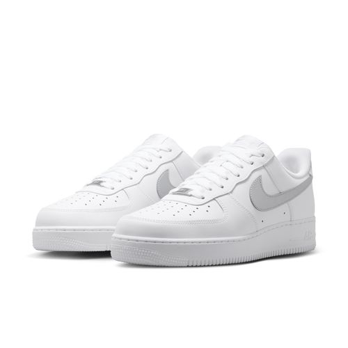 NIKE/耐克官方男款air force 1空军一号白灰运动板鞋-FJ4146-134主图