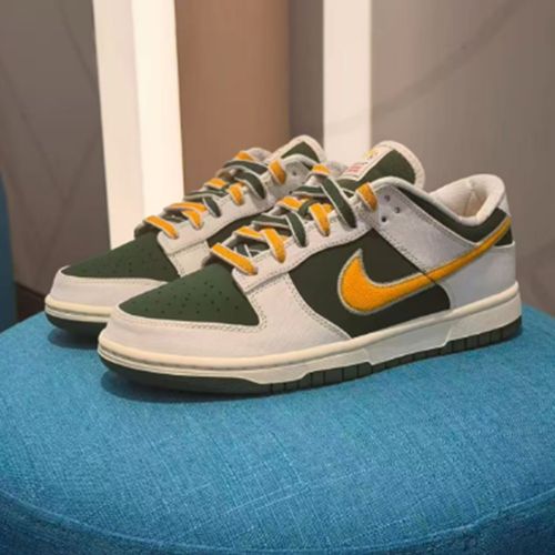 NIKE/耐克官方正品男子灰绿DUNK LOW运动板鞋IM4413-100主图