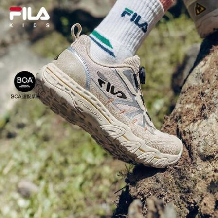 【斐乐儿童虎爪5 LITE】FILA斐乐26年秋季新款户外鞋中大童综训鞋子
