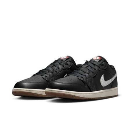 NIKE/耐克官方正品 AJ1 男子黑白菱形格运动休闲鞋 IO2047-001