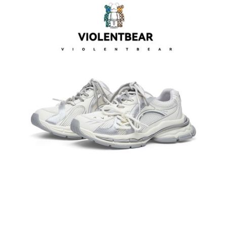 Violentbear/暴力熊网面透气厚底增高百搭休闲复古鞋26018
