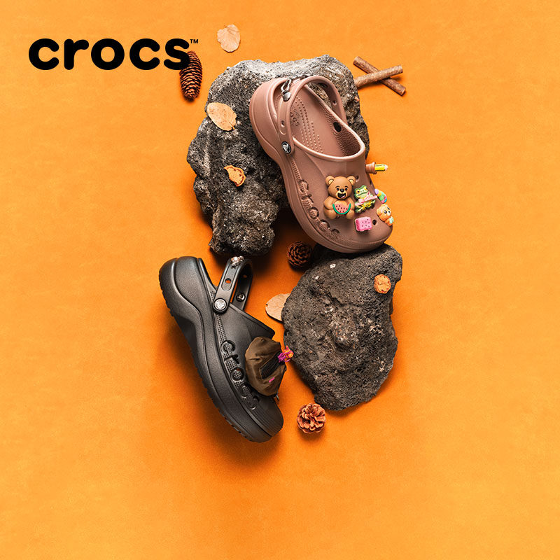 【淘金币】Crocs卡骆驰贝雅云彩洞洞鞋女鞋沙滩鞋|208186主图