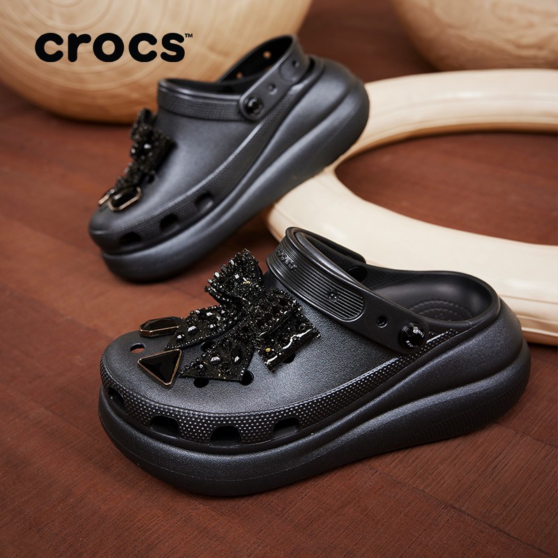 【达人630】CROCS【经典璀璨蝴蝶泡芙】洞洞鞋休闲百搭男女鞋|214118主图