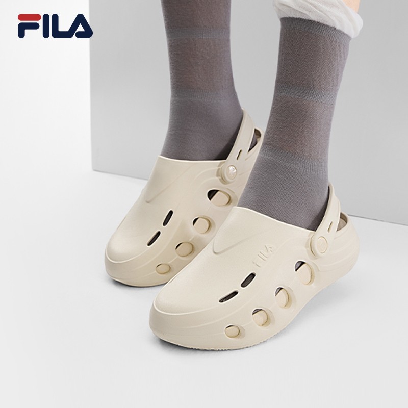 FILA 斐乐官方女鞋BUBBLE SLIPPER拖鞋2026夏新款泡泡凉拖洞洞鞋主图