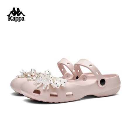 Kappa/卡帕芭蕾洞洞鞋女夏季增高沙滩玛丽珍软底仙女百搭凉鞋L53J