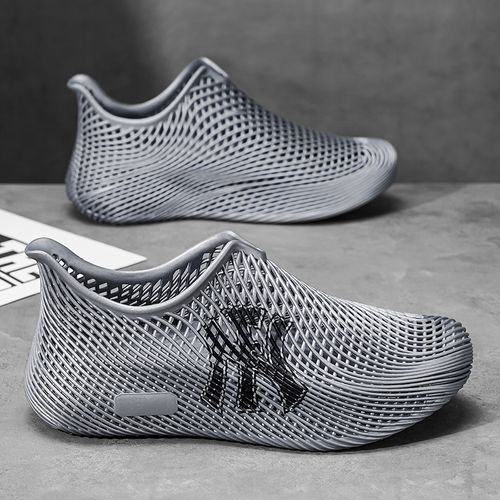 Fn/Vainna洞洞鞋男士新款3D打印拖鞋软底舒适增高鞋防滑开车凉鞋主图