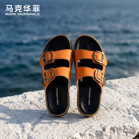 马克华菲拖鞋男2026新款夏季外出凉鞋男士防滑沙滩鞋子凉拖鞋男款