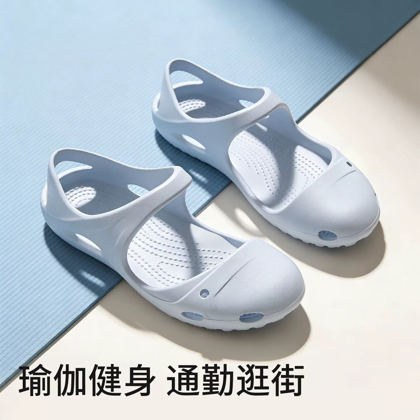 官网正品瑜伽鞋女士夏季溯溪防滑软底凉鞋户外穿健身玛丽珍芭蕾鞋主图