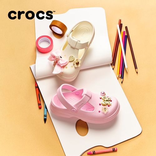 哄哄欧尼CROCS/卡骆驰DR【经典玛丽珍洞洞鞋】儿童休闲凉鞋沙滩鞋 |210615主图