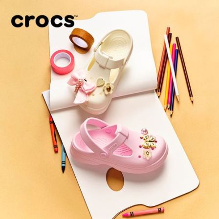 哄哄欧尼CROCS/卡骆驰DR【经典玛丽珍洞洞鞋】儿童休闲凉鞋沙滩鞋 |210615