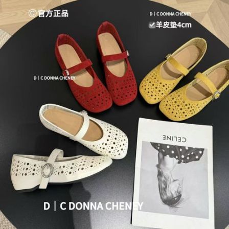 DONNA CHENEY玛丽珍洞洞鞋女款2026爆款正版玛丽珍女鞋