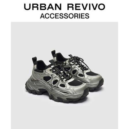 URBAN REVIVO2026夏季新款女士潮流机能撞色运动鞋UAYS60071