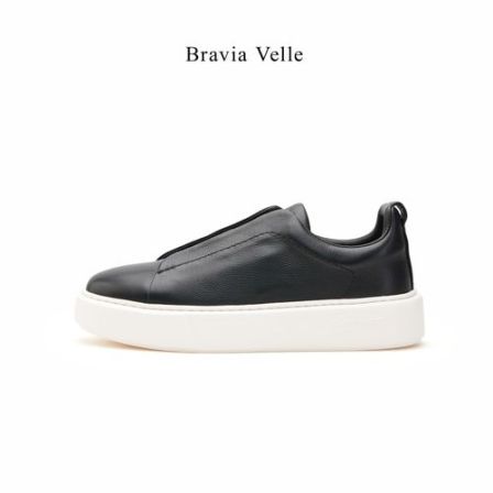 Bravia Velle【九鱼】男士老钱明星同款XL舒适一脚蹬百搭休闲潮鞋