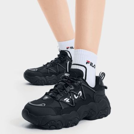 Fila/斐乐【猫爪6代】老爹鞋男鞋女鞋增高复古运动鞋F62W632199F+RH