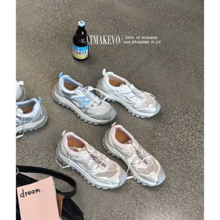 吕小布 | 轮胎底老爹鞋 户外运动厚底增高登山鞋轻跑休闲鞋女1072