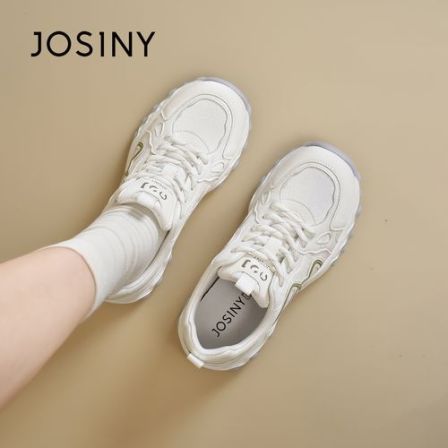 卓诗尼厚底网面老爹鞋女2026秋季新款百搭轻便休闲鞋不累脚运动鞋