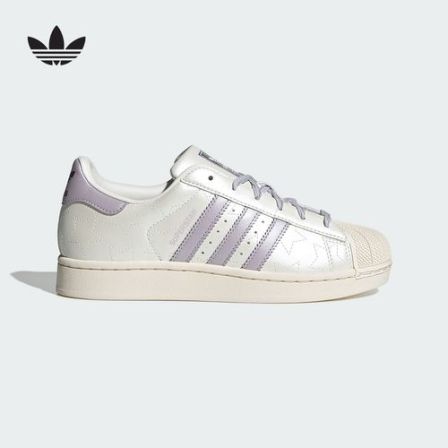 adidas/阿迪达斯女子SUPERSTARII经典贝壳头运动板鞋小白鞋JR6984