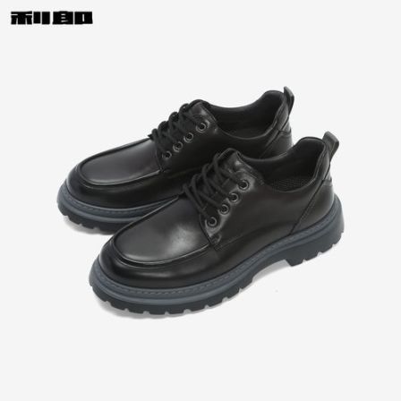 利郎官方 真皮皮鞋男秋季新款时尚商务牛皮革正统休闲男装鞋子