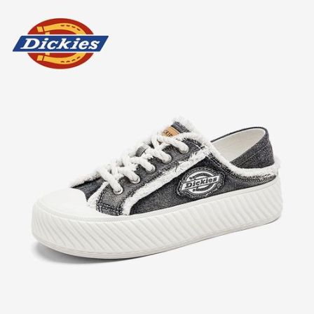 Dickies休闲ins帆布男鞋舒适透气一脚蹬百搭时尚小众增高帆布潮鞋