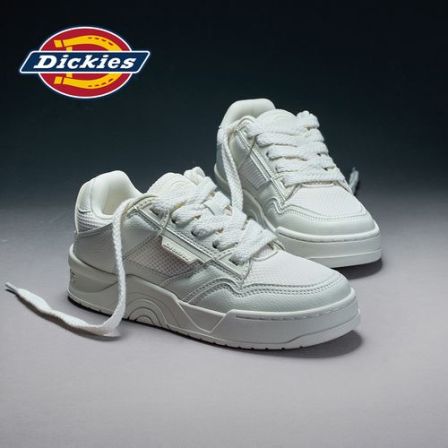 Dickies小白鞋男款2026新款面包鞋子男鞋夏季透气增高休闲板鞋男