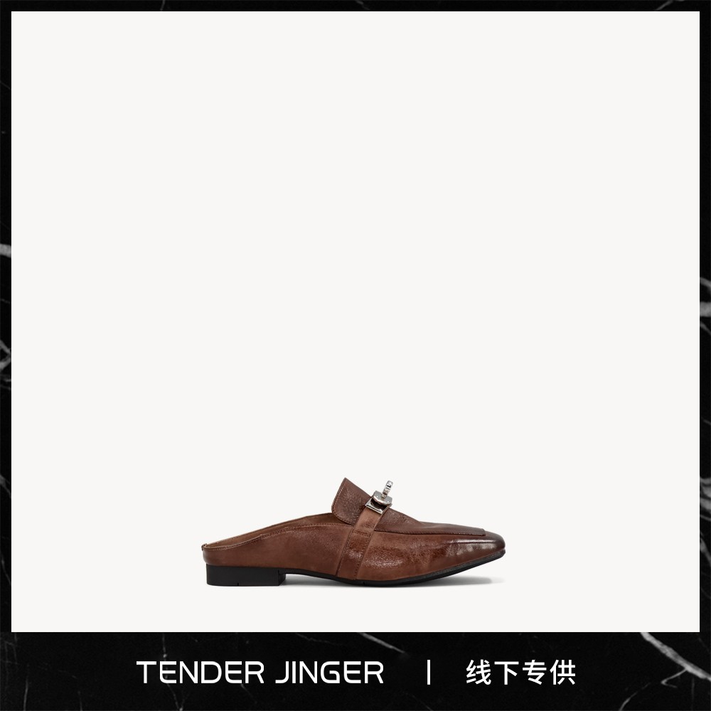 Tender Jinger｜2026春季新款水洗牛皮单鞋ZS1286主图