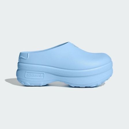 adidas阿迪达斯运动2025秋女MULE拖鞋厚底半拖女鞋三叶草JR8820