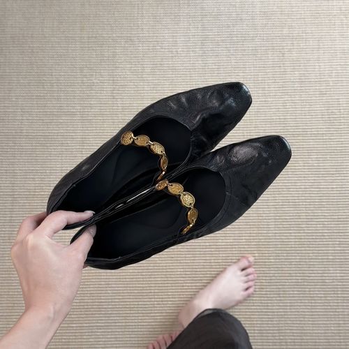 丹尼芙蕾复古一字带厚底玛丽珍方头简约足弓支撑通勤单鞋3CM主图
