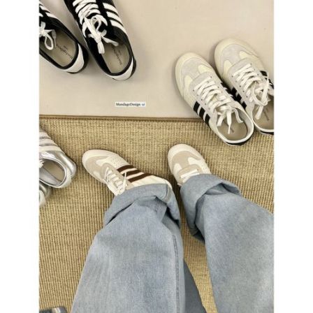 L-1190-3#【NO退NO换】赶紧入手这双超好穿又百搭的德训鞋（真真）
