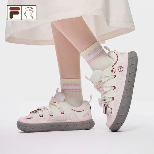 FILA FUSION｜潦草小狗联名系列甜筒鞋田曦薇新款板鞋T12W632102F主图