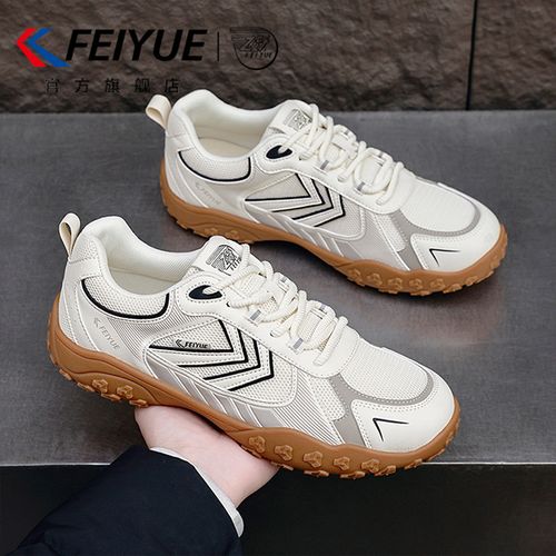 feiyue/飞跃男鞋透气网鞋2026夏季新款户外徒步鞋休闲网面运动鞋主图