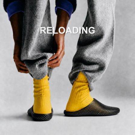 Reloading重新加载3D打印赤足高弹轻量air系列透气夏季包头拖鞋
